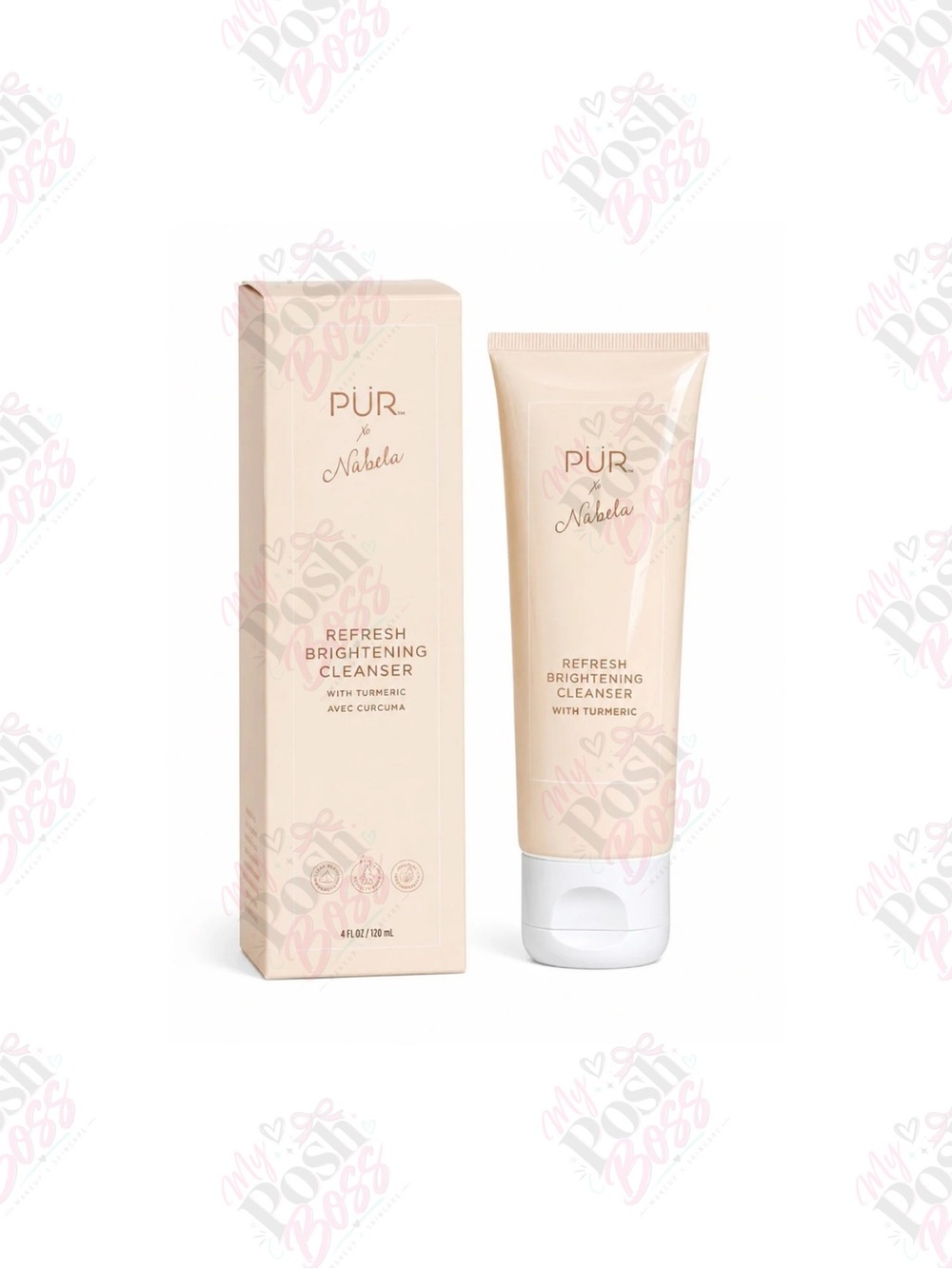 PÜR x Nabela Refresh Brightening Cleanser with Turmeric - BNIB